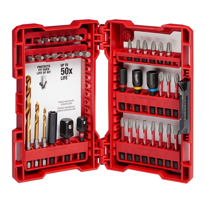 Milwaukee 40pc Shockwave Drill Drive Set 48 32 4006 The Tool Nut
