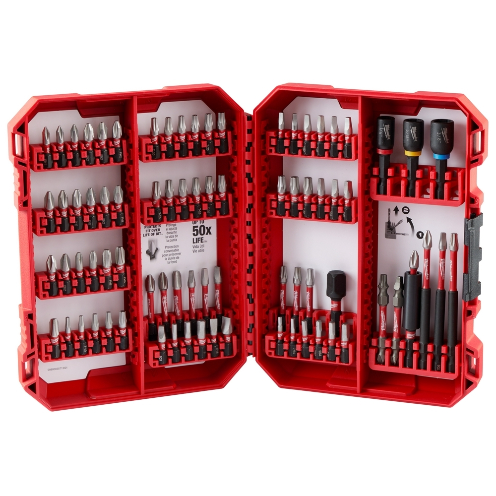 Milwaukee 48324094 SHOCKWAVE Impact Duty Driver Bit Set 80PC