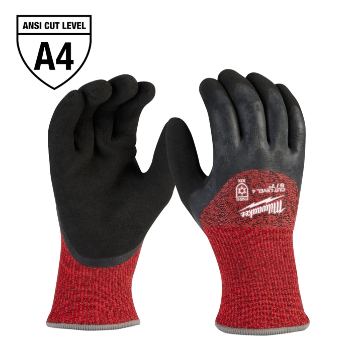 Milwaukee 48-73-794X Cut Level 4 Winter Dipped Gloves