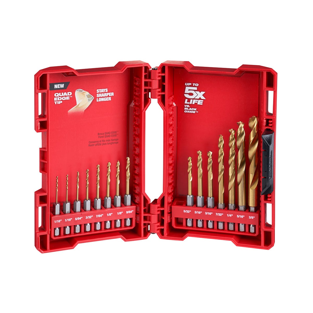 Milwaukee 48-89-4636 S /& D Titanium Drill Bit 5//8/" New