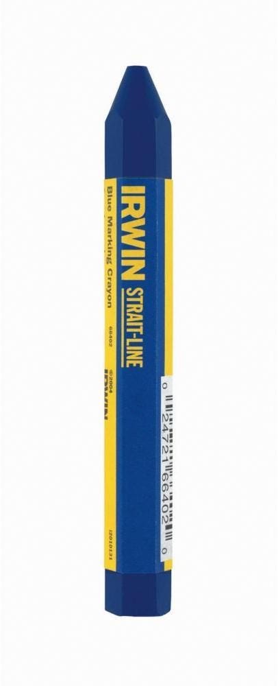 Irwin 66402 STRAIT LINE Lumber Crayon Blue