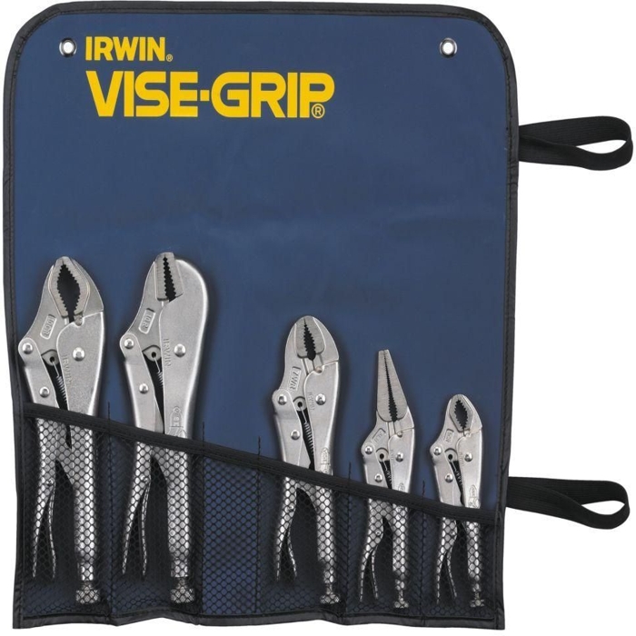 Irwin Locking Pliers 5-Piece Tool Set