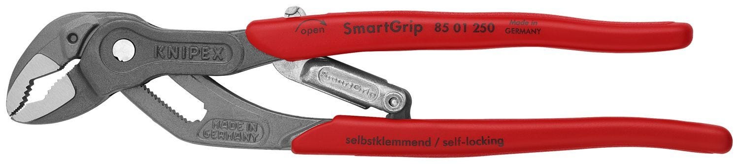 Knipex 85 01 250 US SmartGrip Water Pump Pliers with