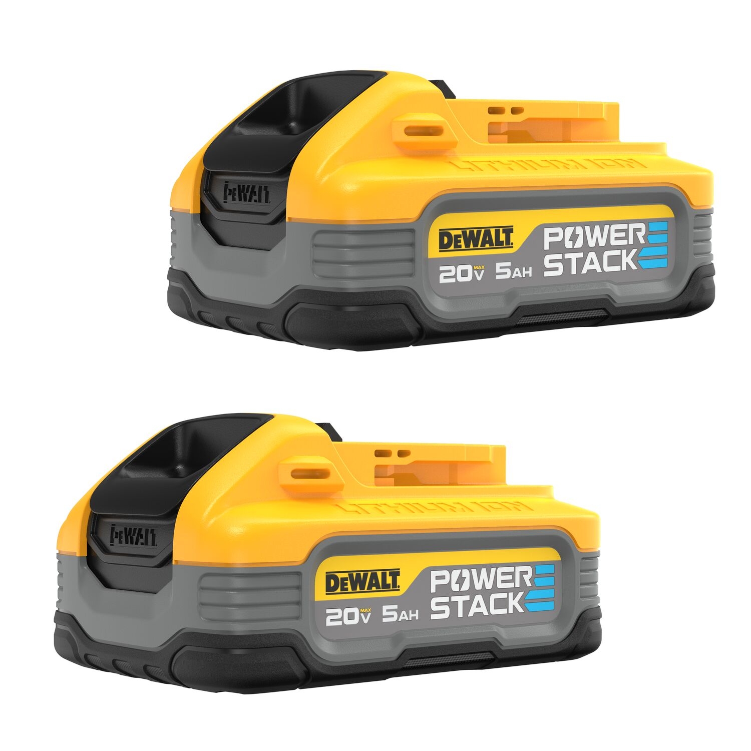 DeWalt DCBP520 2 20V MAX POWERSTACK 5 0Ah Battery 2 Pack dewalt-dcbp520-2-20v-max-powerstack-5-0ah-battery-2-pack