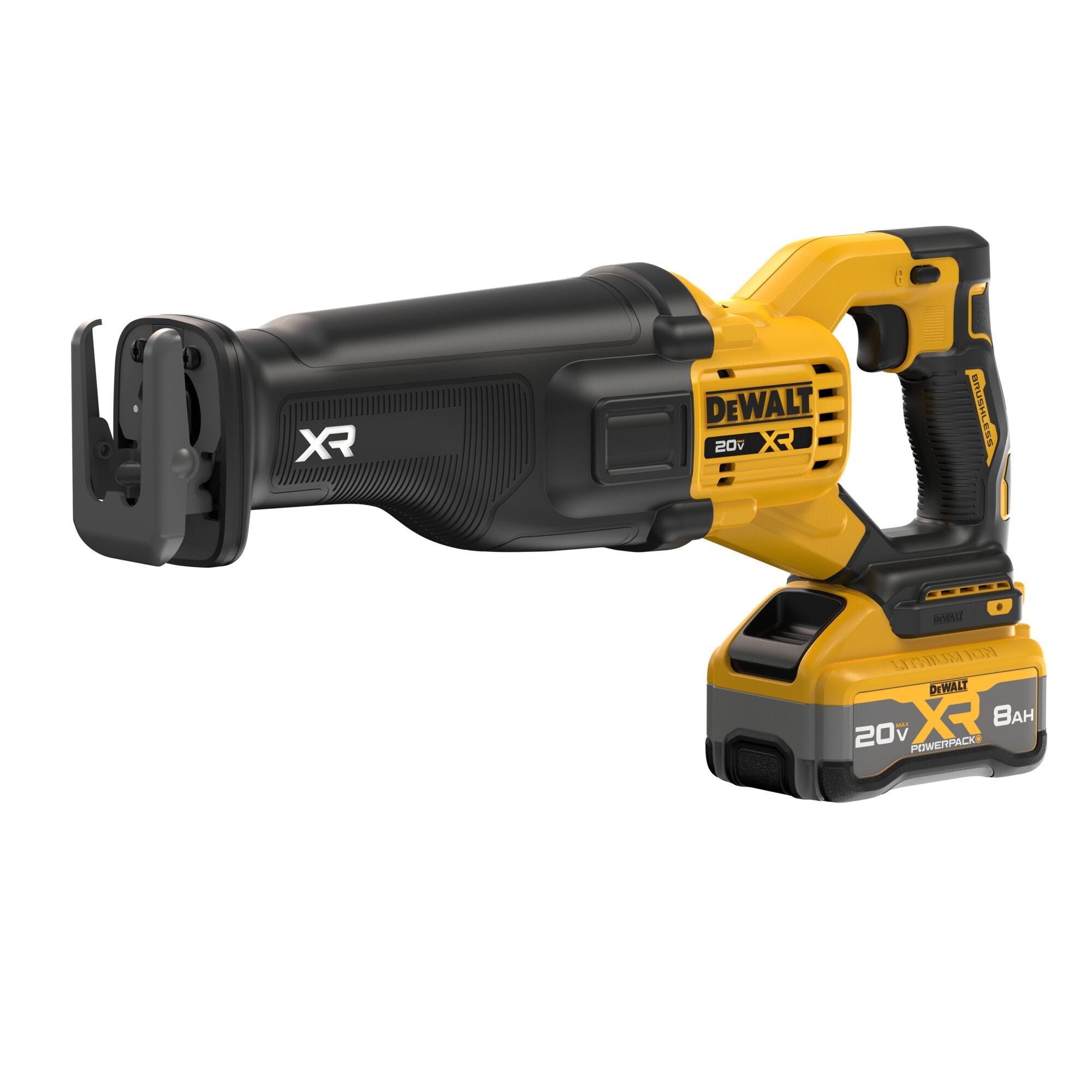DeWalt DCS384WW1 20V MAX XR POWER DETECT Brushless Recip Saw POWERPACK 8.0Ah Kit