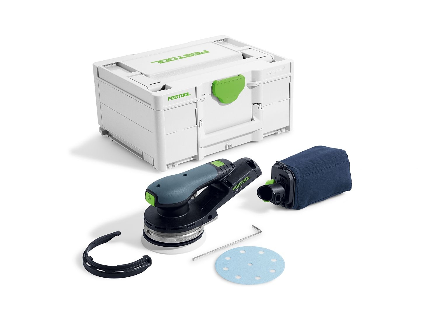 Festool 577735 Cordless 18V ETSC 2 125mm (5-inch) Sander, Tool Only