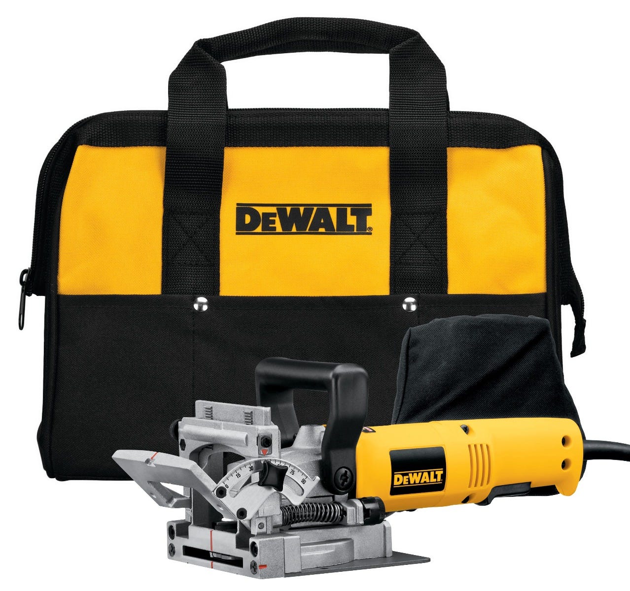 Dewalt ビスケットジョイナー　DW682　ビスケット付 DEWALT 6.5 Amp Heavy Duty Plate Joiner Kit DW682K - The Home
