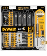 DeWalt DWA2T35IR Impact Ready Screwdriving Set, 35-Pieces, set in claimshell packaging