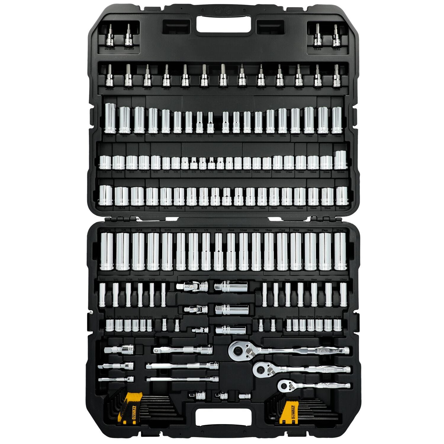 DeWalt DWMT45416 TOUGHSERIES 172 Piece 3 Drive Mechanics Tool Set