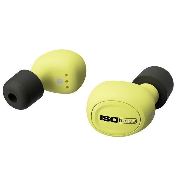 isotunes noise isolating bluetooth earbuds