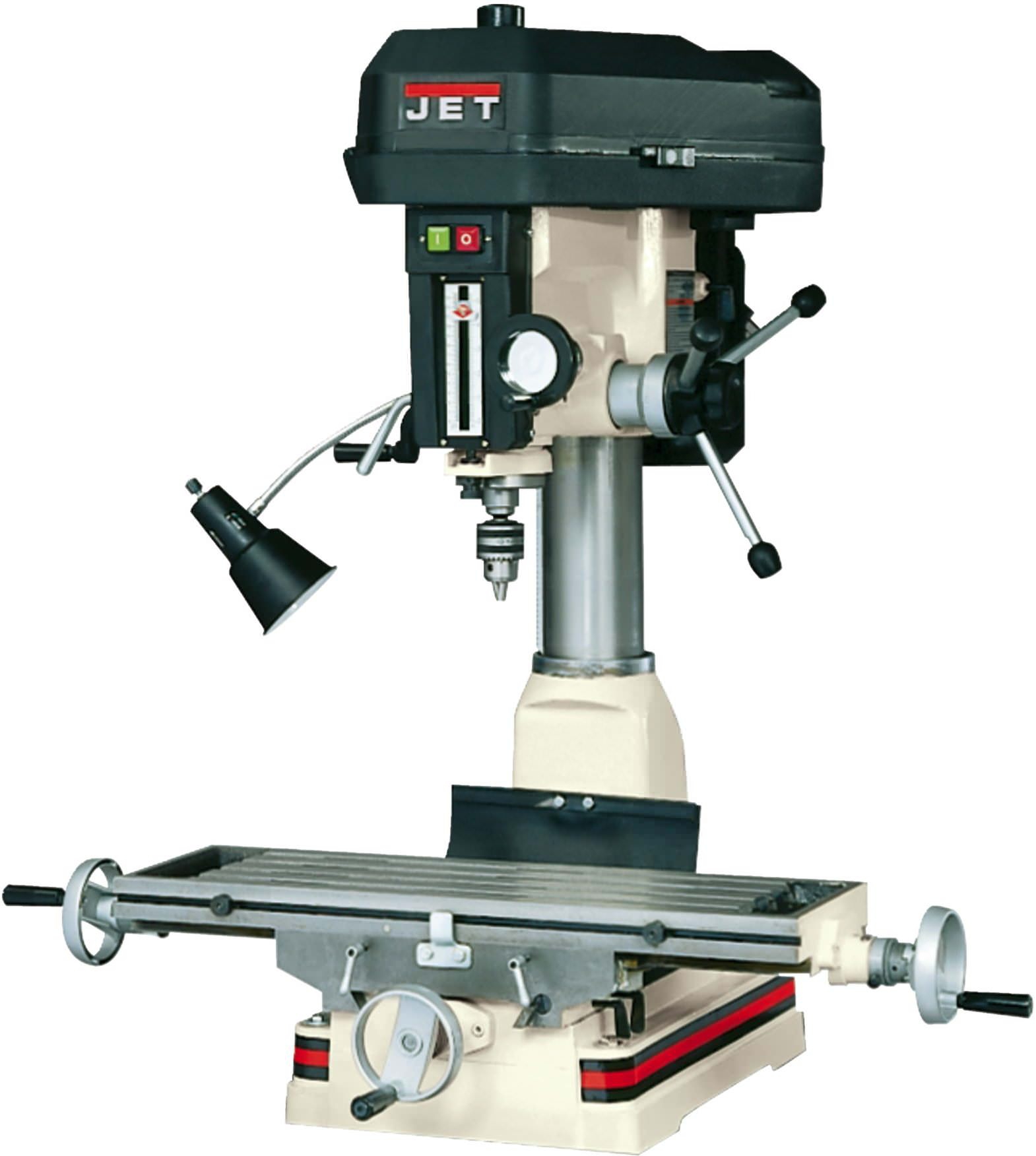 Jet 350132 JMD15 Mill/Drill With NEWALL DP500 DRO