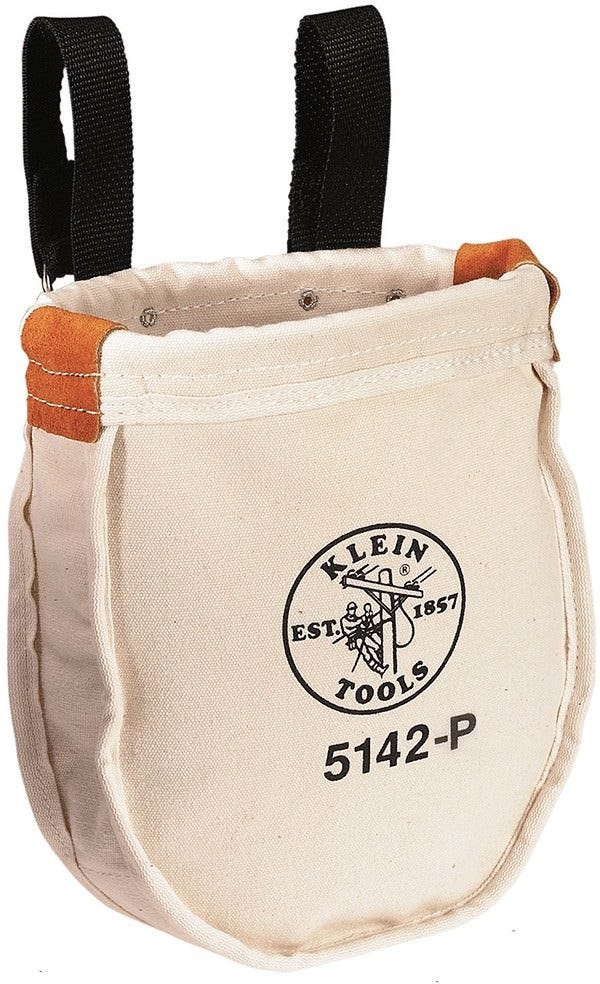 Klein 5142P Canvas Utility Bag Pocket