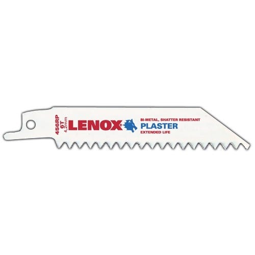 NEW Lenox 4" 6 TPI Plaster Reciprocating Saw Blade 5 Pack 20449456RP 