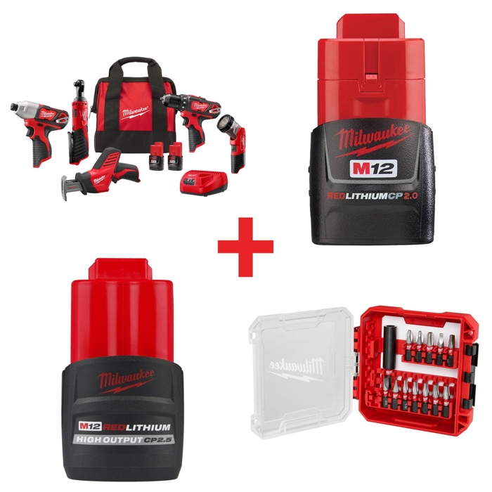 M12 12V Lithium-Ion Cordless Rotary Tool Kit with One 1.5Ah Battery,  Charger, Tool Bag