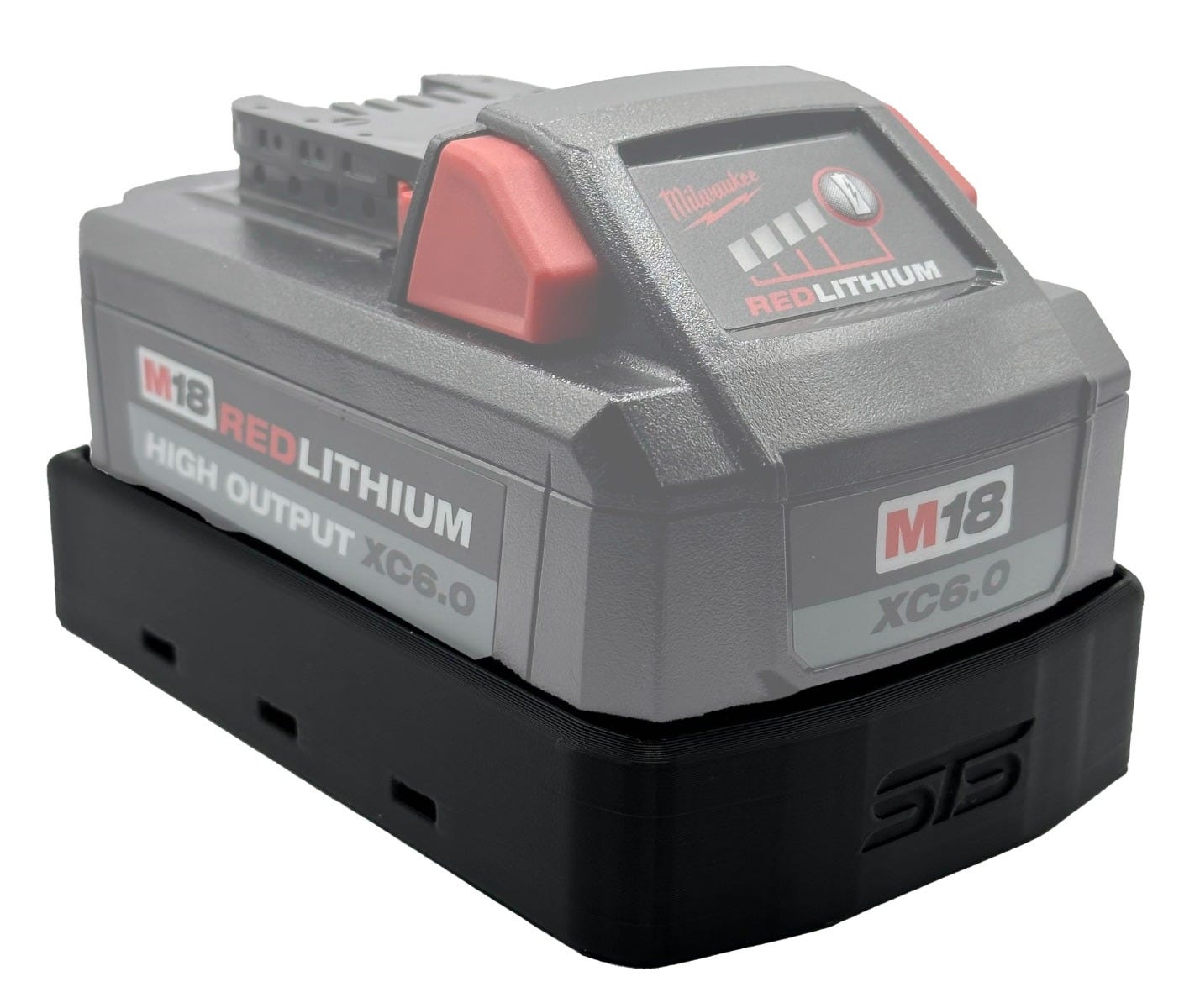 STS Auto Design MW1820 Milwaukee M18 2.0Ah Heavy-Duty Magnetic Battery Cover