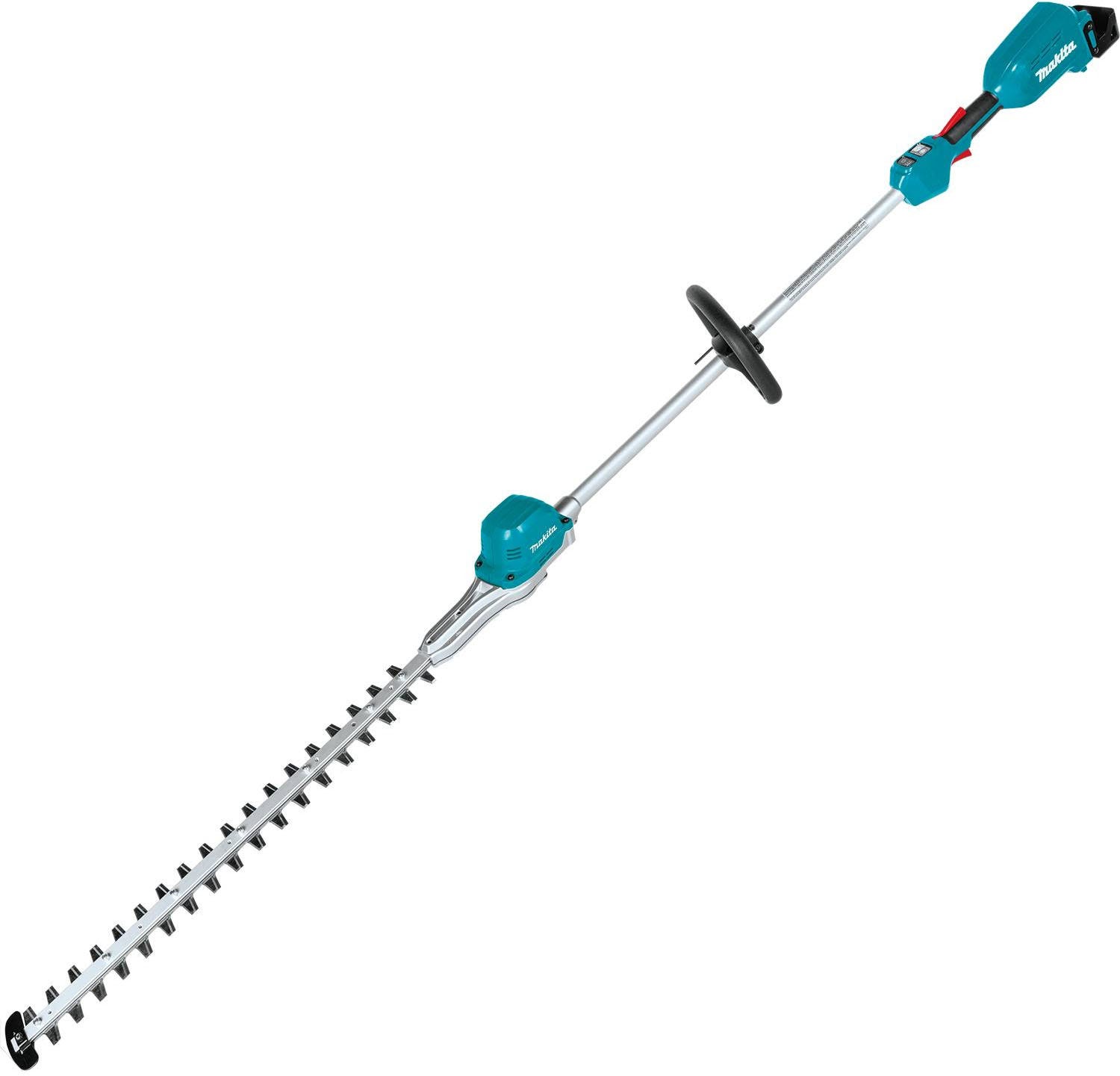 makita cordless long reach hedge trimmer