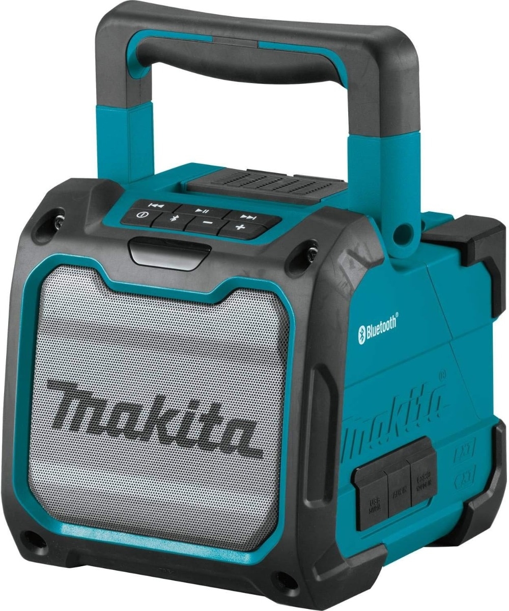 Makita XRM08 18V LXT / 12V max CXT Lithium-Ion Cordless Bluetooth Job Site Speaker, Tool Only