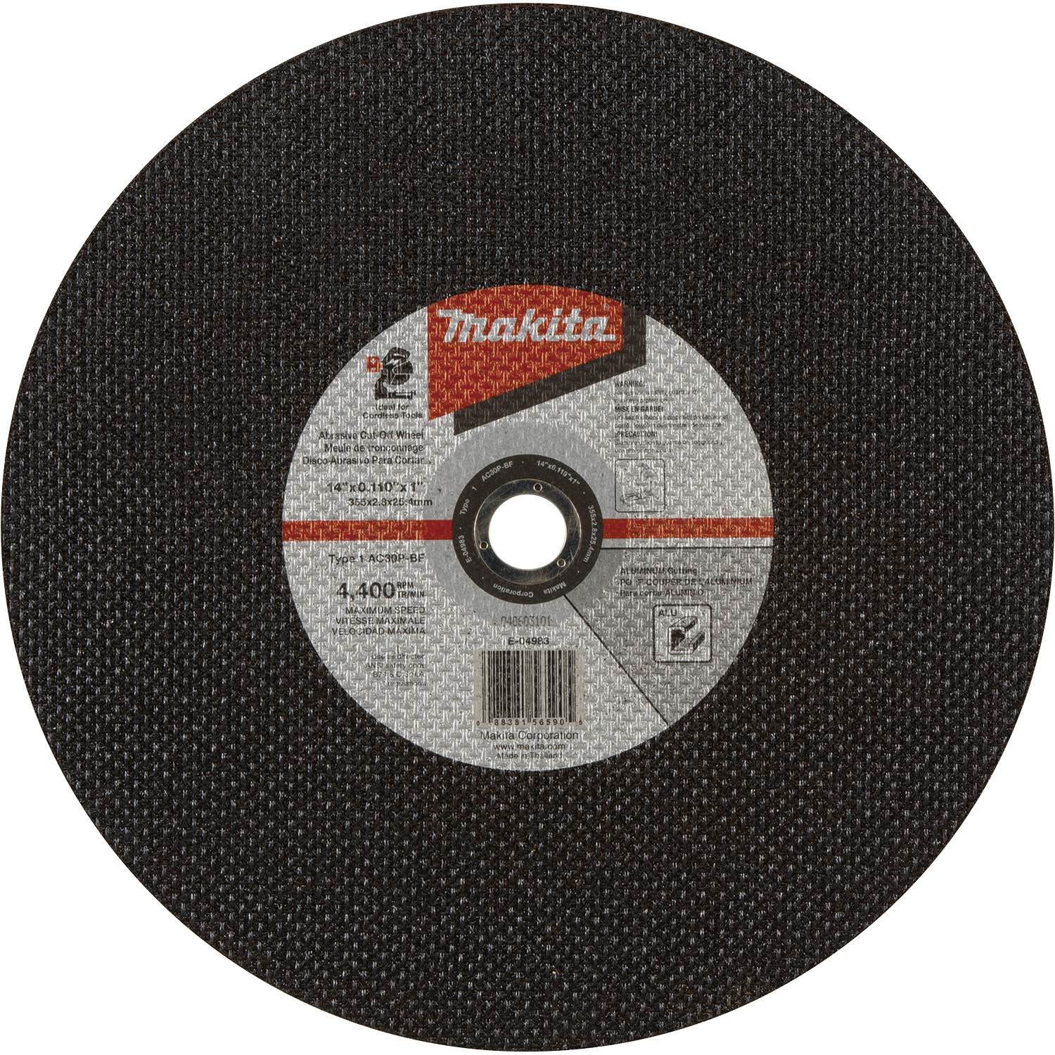 Makita 14 online inch cutting wheel