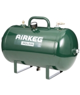 Rolair AIRKEGPLUS Auxiliary 10-Gallon Compressor Tank w/ (4) 3/8 in. NPT Ports