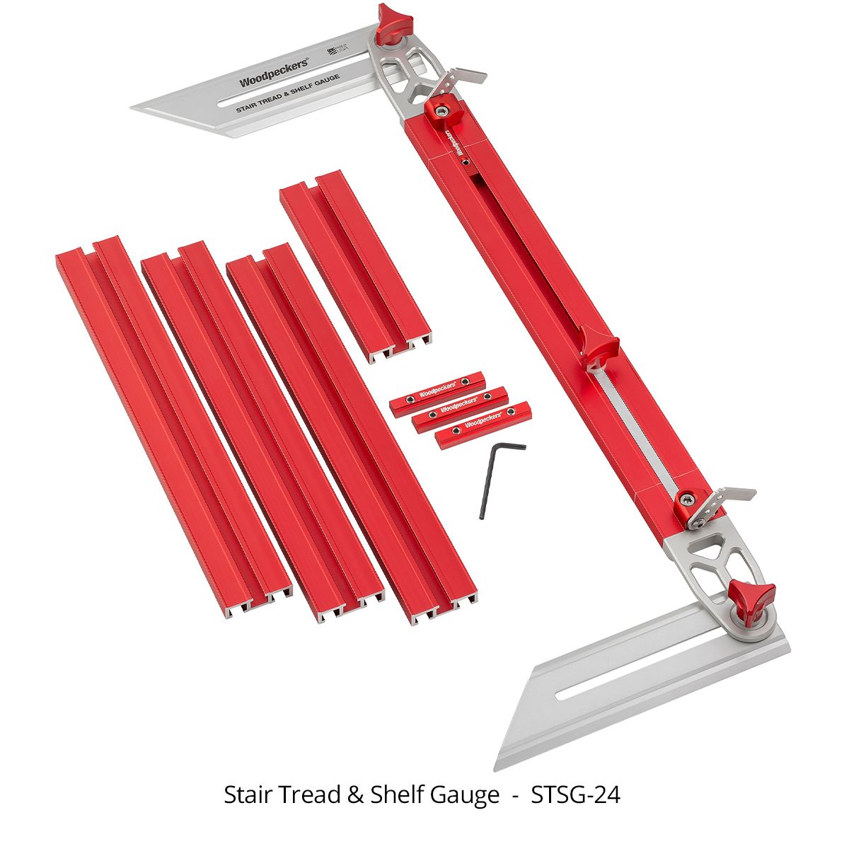 Woodpeckers STSG24 Stair Tread and Shelf Gauge