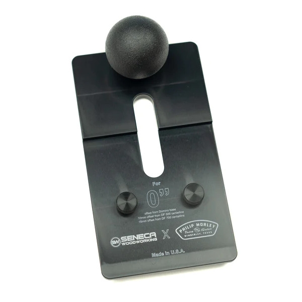 Seneca Woodworking SWDP04 Zero Offset Domiplate for Domino DF 500