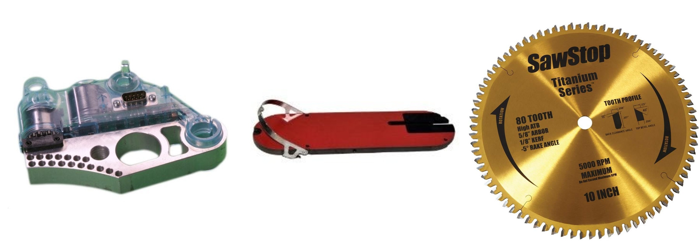 SawStop 10" Table Saw Brake Cartridge with Standard Lock Down Insert