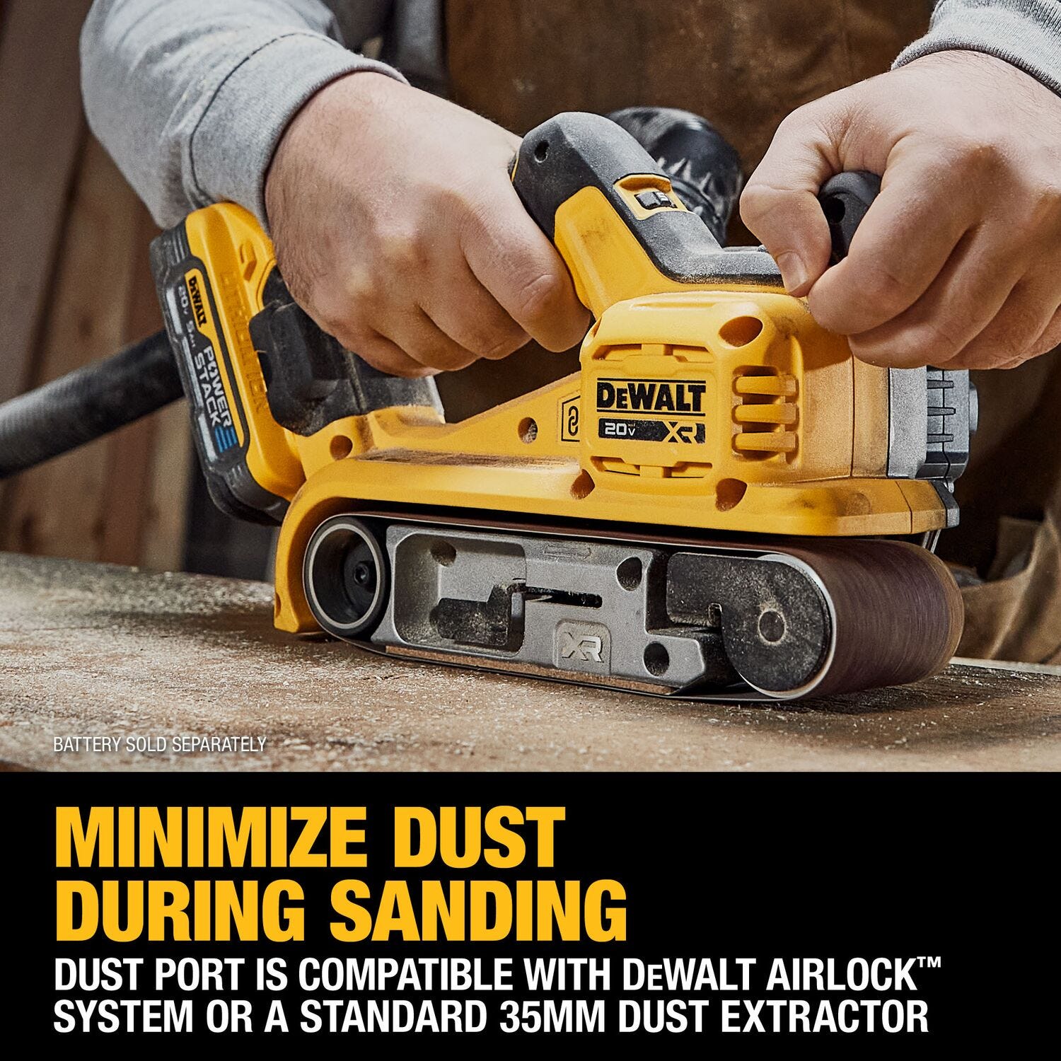 マキタ 特別価格DEWALT 20V MAX* Belt Sander, Cordless, Brushless, Tool Only  (DCW220B)並行輸入 その他道具、工具