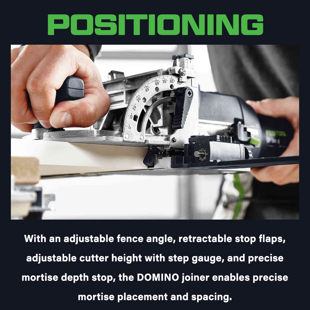 Fraiseuse DOMINO DF 500 Q-Set en coffret - FESTOOL 576420