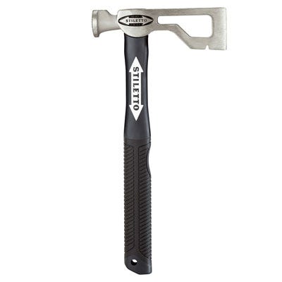 Stiletto TBM14RSS TiBone Mini-14 oz. Hammer with Replaceable  Smooth-Straight 16 in. Ti Handle
